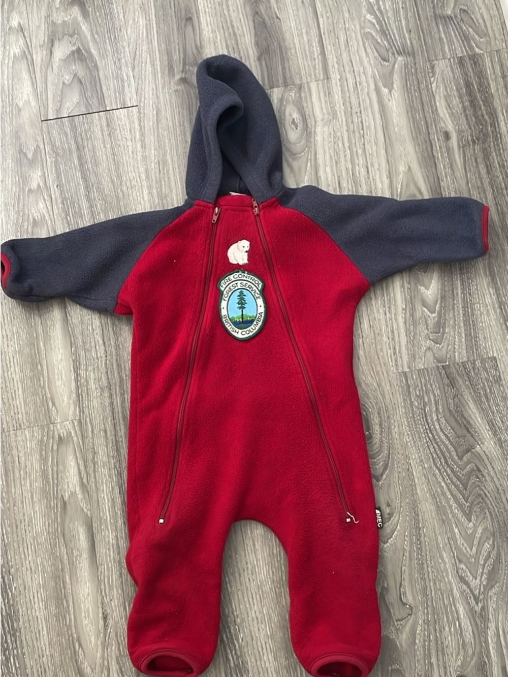 Mex infant bunting suit